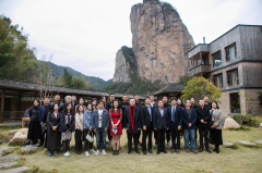 乡愁记忆——海峡两岸艺术家云端交流会在温州楠溪书院举行