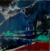 50 无题 布面油画 李闯