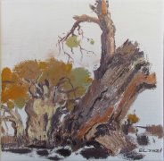 95 胡杨精神21 布面油画