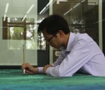 迹画江山一一翟明帅楠溪系列工笔青绿山水画品鉴