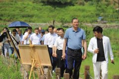 市决咨委余梅生主任近日率队到上日川村专题调研共同富裕方案