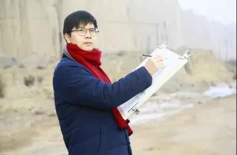 他是画家，也是牵挂乡村振兴事业的实践者